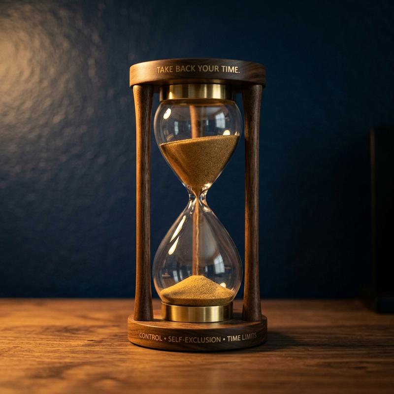 Responsible Gaming hourglass